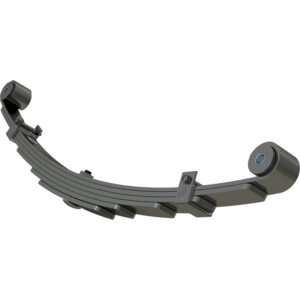 Four equal length variable section trailer springs