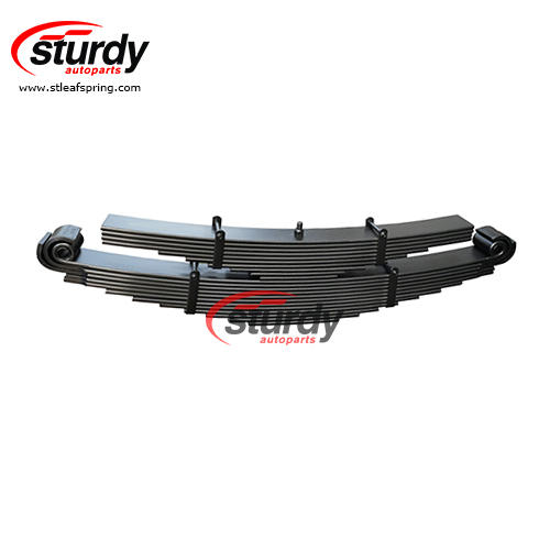 100x14x1380-12+10 Leaves main helper Trailer Leaf Spring