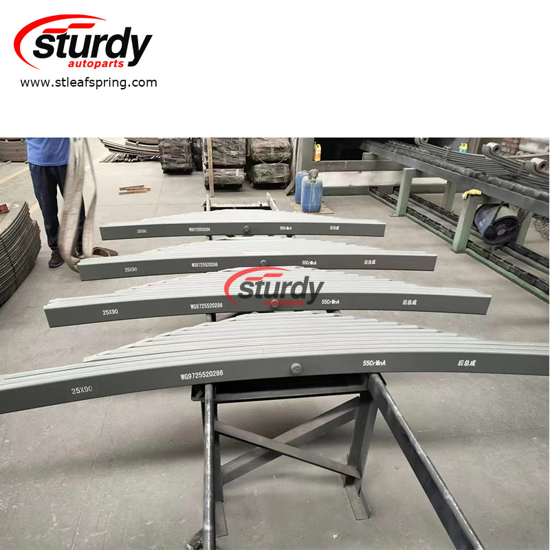 HOWO WG9725520286 Rear Leaf Spring | Sturdy Leaf Spring Manufacturer