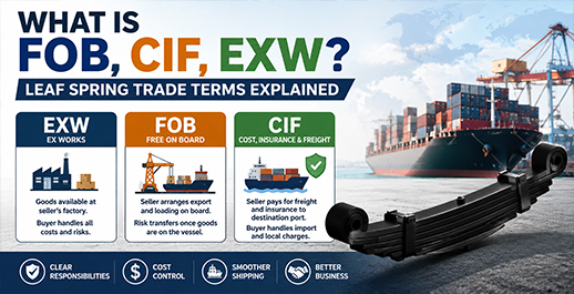 FOB CIF EXW Leaf Spring