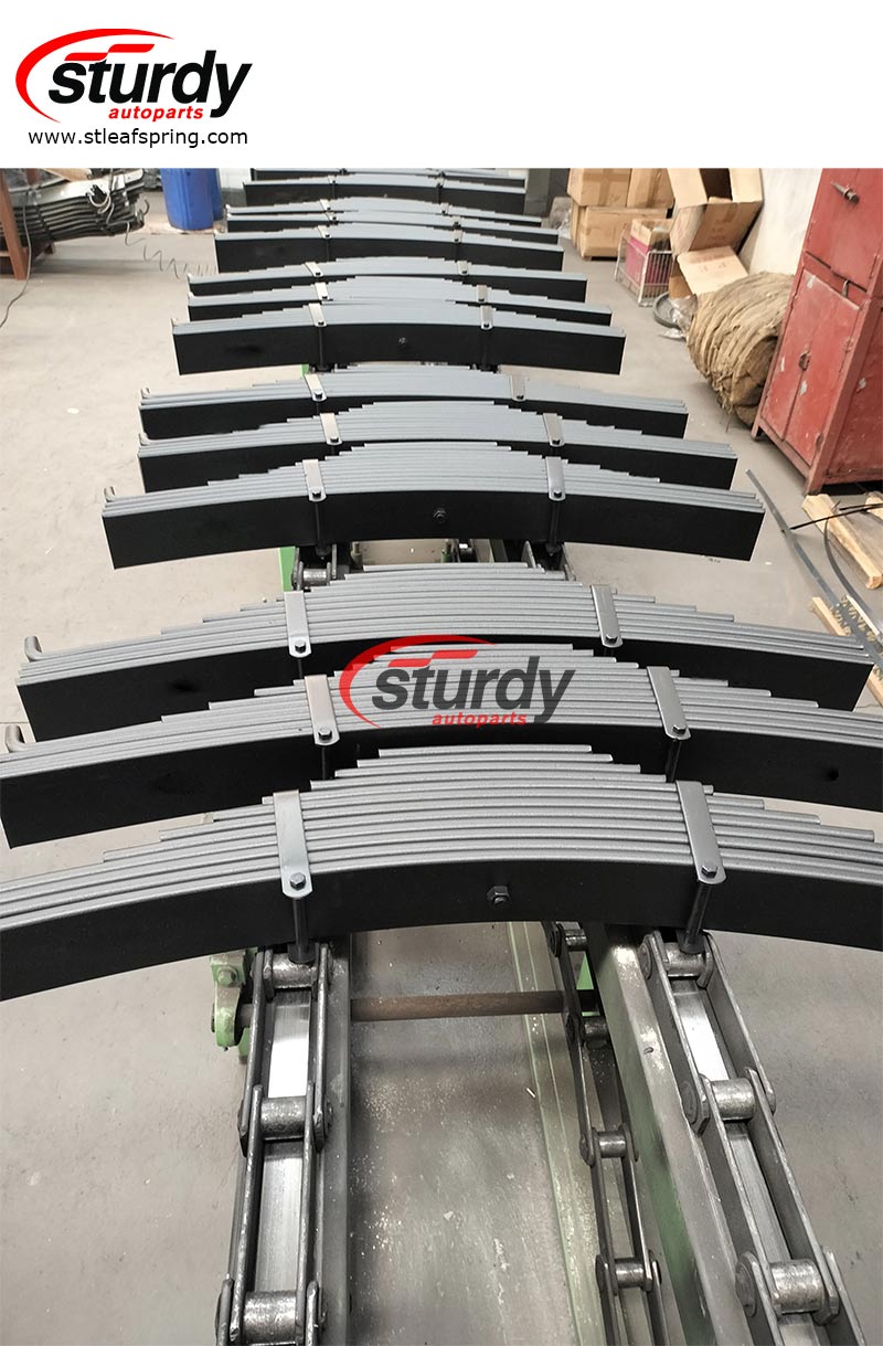 100x16-12 Leaves Trailer Leaf Spring
