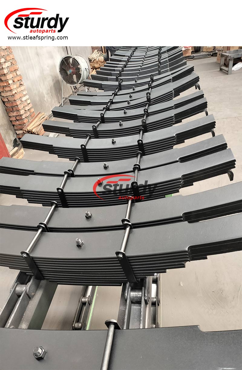 120x13-10 Leaves Trailer Leaf Spring