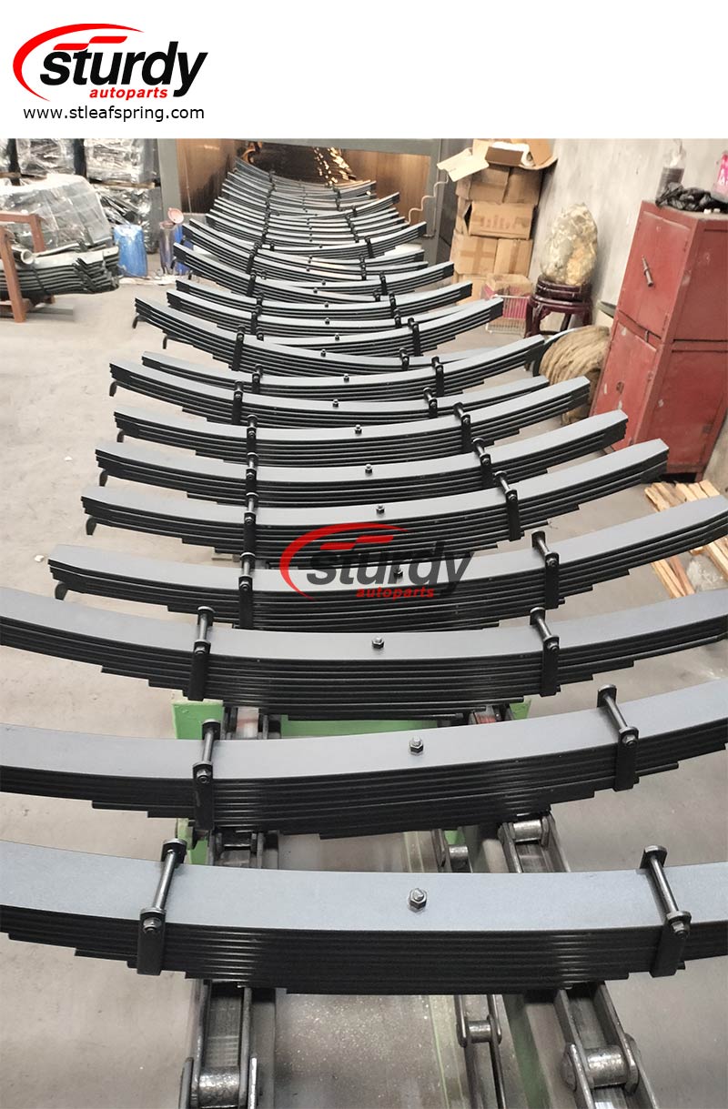 76x14-10 Leaves Trailer Leaf Spring