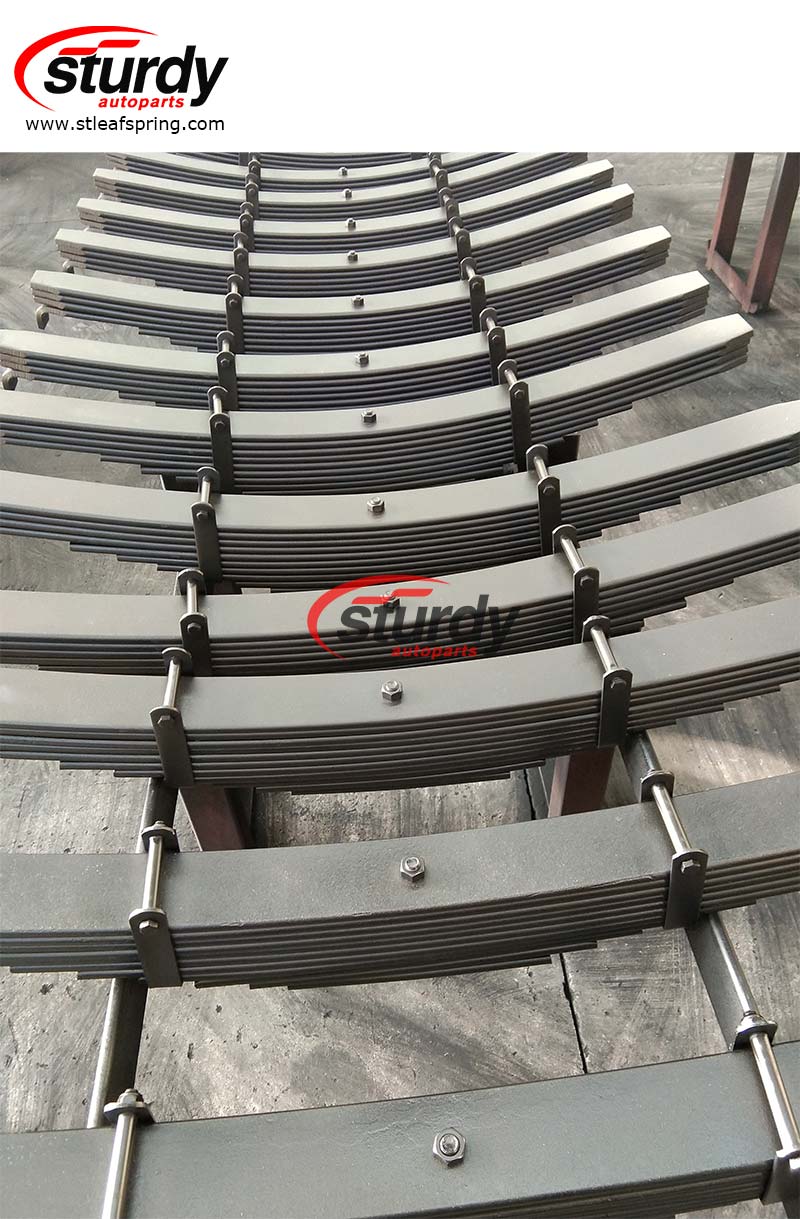 80x13-11 Leaves Trailer Leaf Spring