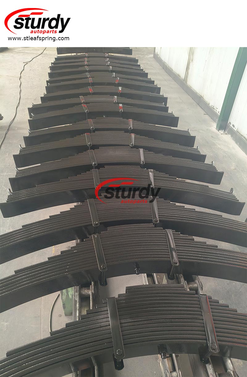 90x12x1100-16Leaves Trailer Leaf Spring