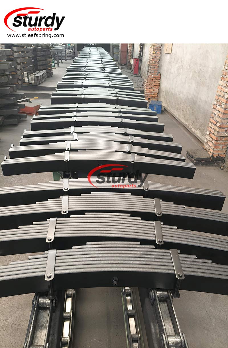 90x16x1200-9 Leaves Trailer Leaf Spring